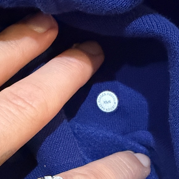 lululemon athletica Women's Royal Blue Full-Zip Hoodie - Picture 3 of 5